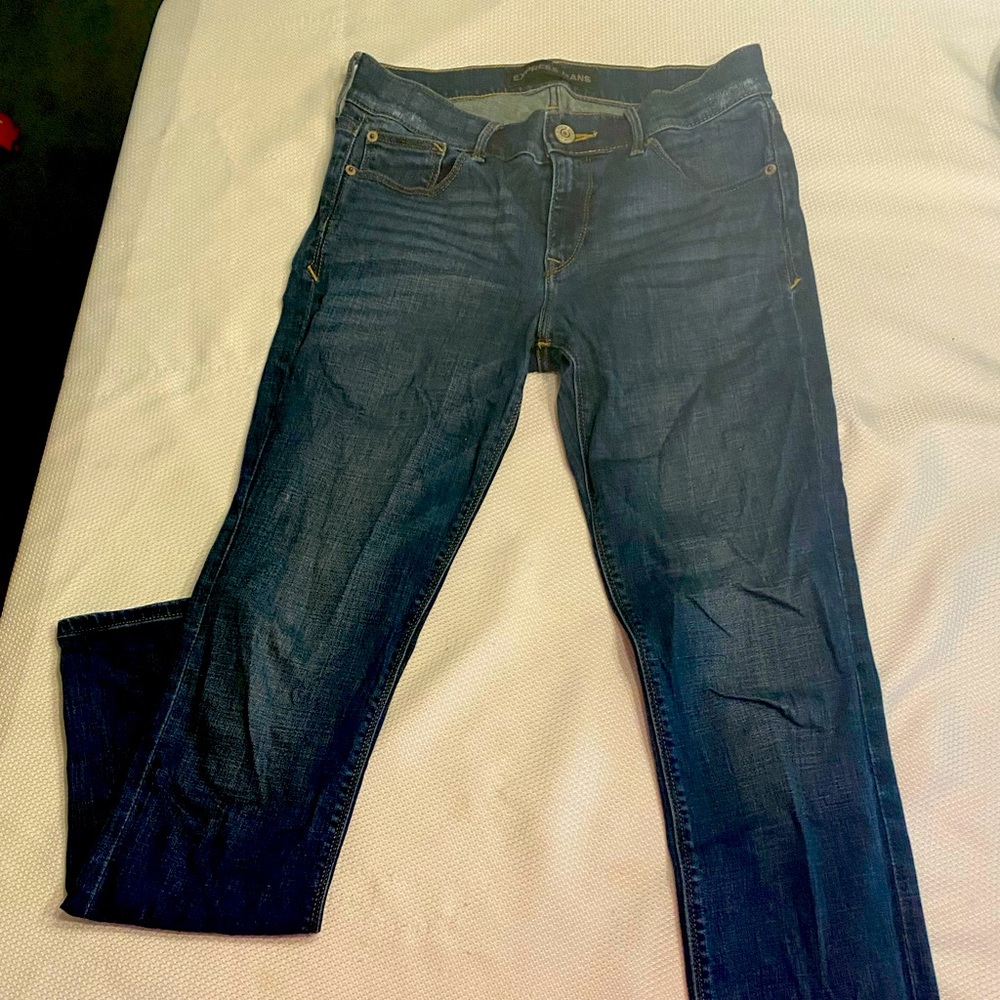 Express, size 6, Dark Blue